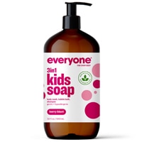 Everyone Kids Soap 3in1 Body Wash Shampoo Bubble Bath Berry Blast