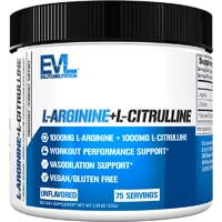 Evlution Nutrition L-Arginine + L-Citrulline Powder Unflavored