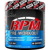 Evlution Nutrition RPM Pre-Workout Blue Raz