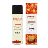 Exsens Crystal Infused Massage Oil Carnelian - Apricot