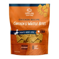 Farmland Traditions Dog Treats Chicken & Waffle Bites