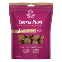 Farmland Traditions Dog Treats Homestyle Meatballs Chicken Recipe