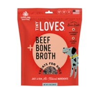 Farmland Traditions Tiny Loves Dog Bone Broth Treats Beef