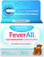 FeverAll Infants Acetaminophen Suppository