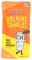 Fillo's Non-GMO Walking Tamales Bean Salsa Habanero Tamale
