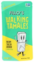 Fillo's Non-GMO Walking Tamales Bean Salsa Verde Tamale