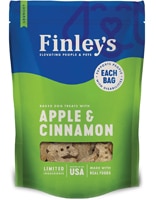 Finley's Natural Dog Treats Crunchy Biscuits Apple & Cinnamon