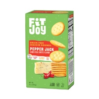 FitJoy Crackers Gluten Free Grain Free Rounds Pepper Jack