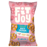 FitJoy Grain Free Pretzel Twists Vegan White Cheddar