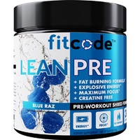 Fitcode LeanPre - 30 Servings Blue Raz