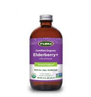 Flora Organic Elderberry plus Immune Support