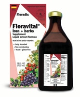 Floradix Floravital Iron & Herbs Yeast-Free