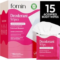 Fomin' AHA Deodorant Wipes Aluminum Free - Patchouli Blossom