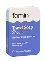Fomin' Travel Soap Sheets Tin - Lavender