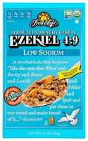 Food For Life Organic Ezekiel 4:9 Sprouted Crunchy Cereal Low Sodium