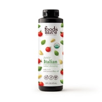 Foods Alive Organic Salad Dressing Zesty Italian