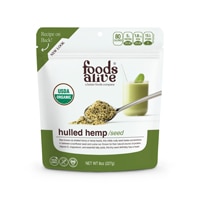 Foods Alive Organic Superfoods Hulled Hemp Seeds Raw