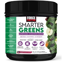 Force Factor Smarter Greens Superfoods + Digestion Powder Pomegranate Berry