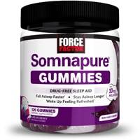 Force Factor Somnapure Gummies Drug-Free Sleep Aid Dream Berry