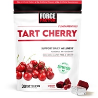 Force Factor Tart Cherry Superfood Soft Chews Cherry