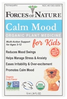 Forces Of Nature Kids Organic Plant Medicine Drops Calm Mood Ages 3-12