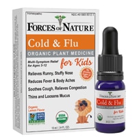 Forces Of Nature Kids Organic Plant Medicine Drops Cold & Flu Ages 3-12