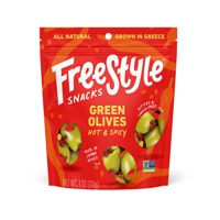 FreeStyle Snacks Green Olives Hot & Spicy