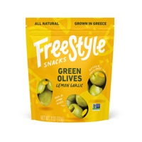 FreeStyle Snacks Green Olives Lemon Garlic