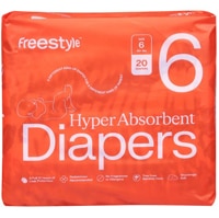 Freestyle Diapers Hyper Absorbent 20 Diapers