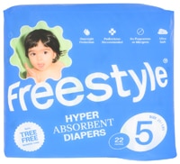 Freestyle Diapers Hyper Absorbent 22 Diapers