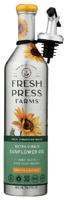 Fresh Press Farms Non-GMO Sunflower Oil High Oleic Smooth and Buttery