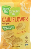 From The Ground Up Cauliflower Chips Sour Cream & Onion