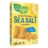 From The Ground Up Cauliflower Crackers Sea Salt