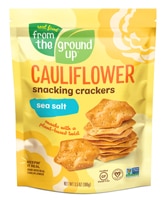 From The Ground Up Cauliflower Snacking Crackers Sea Salt