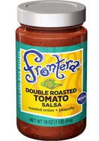 Frontera Gourmet Mexican Salsa Medium Double Roasted Tomato