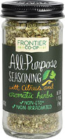 Frontier Co-Op All Purpose Seasoning with Citrus & Aromatic Herbs