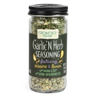 Frontier Co-Op Garlic N Herb Salt Free Blend