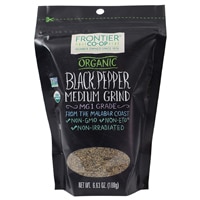 Frontier Co-Op Medium Grind Black Pepper Certified Organic