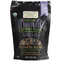 Frontier Co-Op Organic Elderberry & Herbal Blend for Making Syrup Recovery Blend