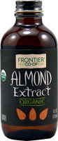 Frontier Co-Op Organic Extract Almond