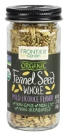 Frontier Co-Op Organic Fennel Seed Whole