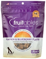 Fruitables Baked Dog Treats Pumpkin & Blueberry