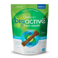 Fruitables Bioactive Fresh Mouth Dental Dog Chews 10.8 oz - Medium