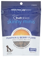 Fruitables Skinny Minis Soft Dog Treats Pumpkin & Berry