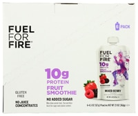 Fuel For Fire Protein Fruit Smoothie Mixed Berry