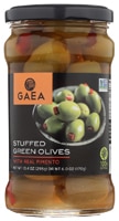 Gaea Natural Pimento Stuffed Olives