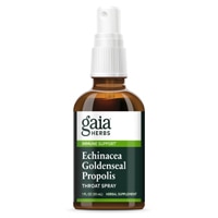 Gaia Herbs Echinacea Goldenseal Propolis Throat Spray