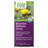 Gaia Herbs Kids Organic Bronchial Wellness Syrup