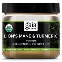 Gaia Herbs Lion's Mane & Turmeric