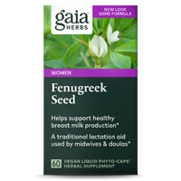 Gaia Herbs Single Herbs Fenugreek Seed